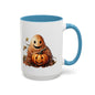 Whimsical Halloween Coffee Mug | Pumpkin-Inspired Drinkware, Cute Fall Decor, Gift for Pumpkin Lovers, Cozy Autumn Vibe