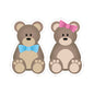 Cute Bear Kiss-Cut Stickers | Adorable Decor for Kids, Scrapbooking, Laptops, Party Favors, Gift Wrapping