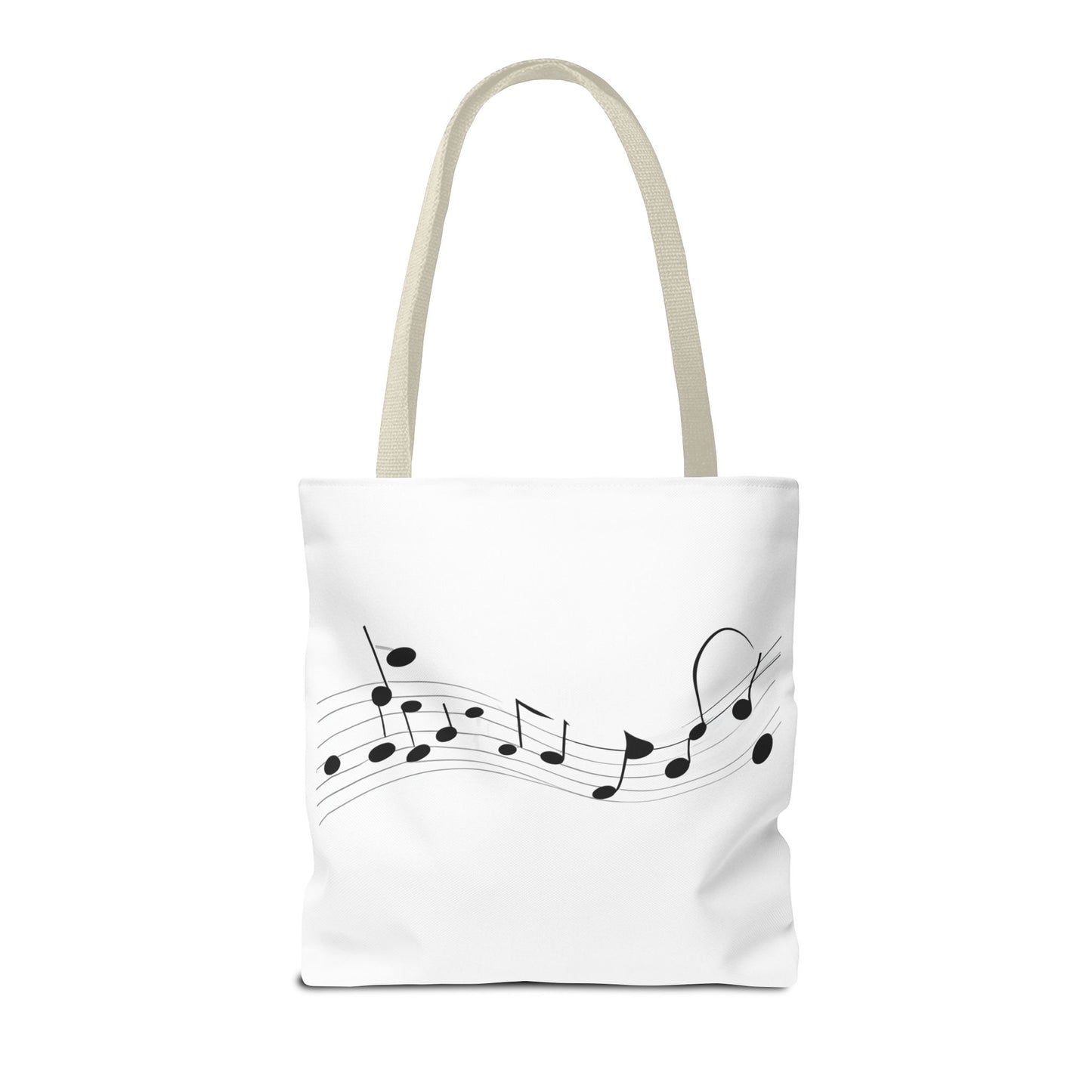Musical Notes Tote Bag | Perfect for Music Lovers, Eco-Friendly Shopping