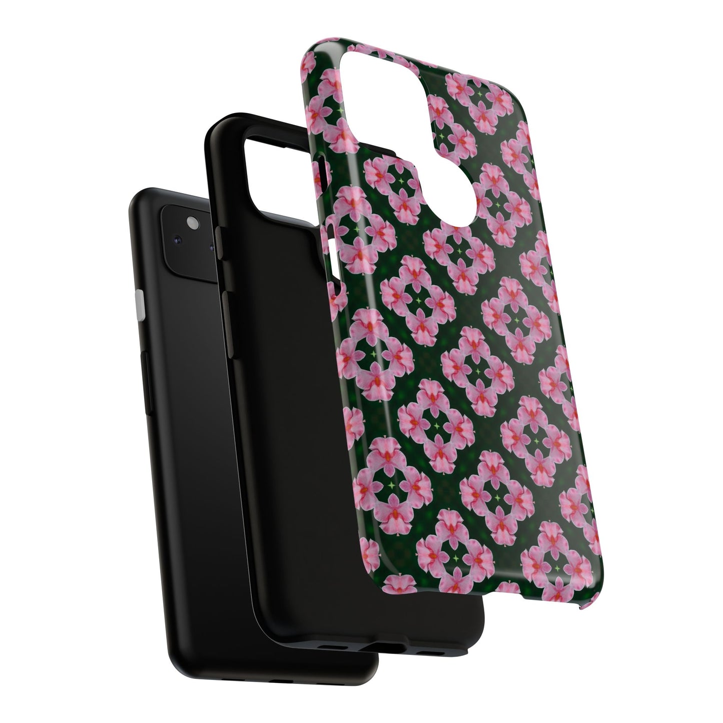 Tough Cases - Floral Phone Case, Stylish Protective Cover for Women, Gift Idea for Birthdays, Unique Floral Design, Trendy Tech Accessory