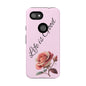 Roses & Positivity Phone Case - Floral Design, Life is Good, Tough Cases for Everyday Wear, Gift for Friends, Mother's Day, Spring [...]