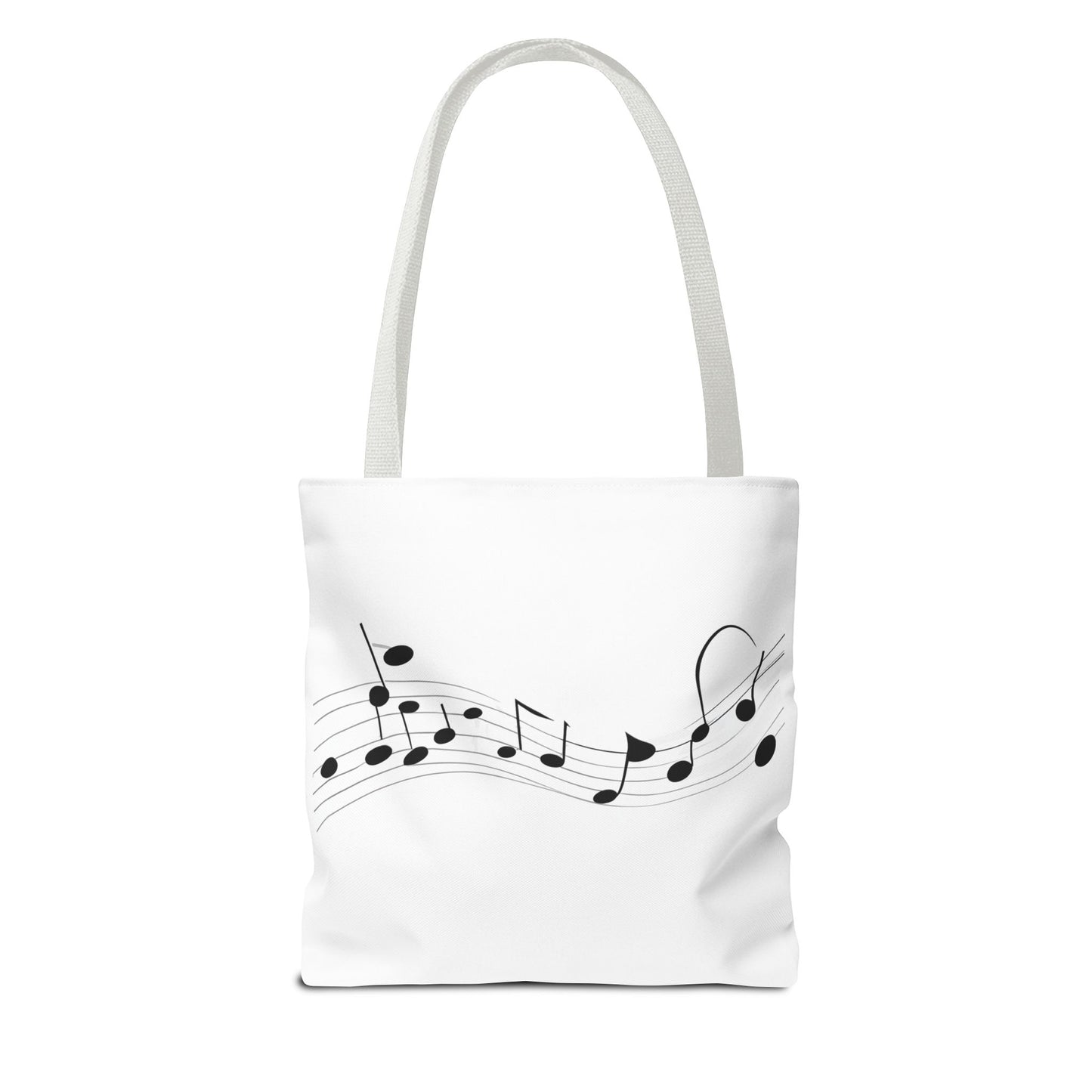 Musical Notes Tote Bag | Perfect for Music Lovers, Eco-Friendly Shopping