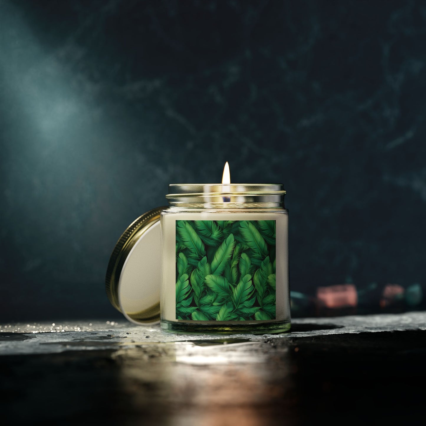 Tropical Scented Candles, Coconut Apricot Wax, Eco-friendly Candle for Relaxation, Home Decor, Gift for Any Occasion, Aromatherapy
