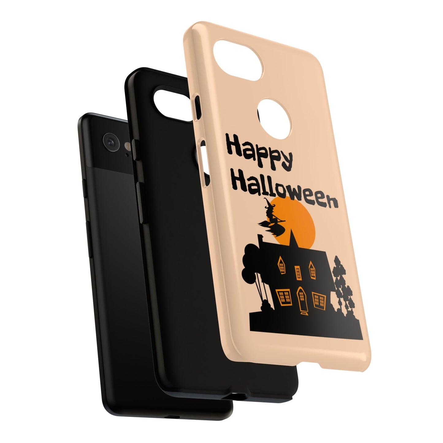 Halloween Phone Case, Spooky Mobile Cover, Tough Case for Phone, Witch Design, Fall Decor, Unique Gift for Halloween