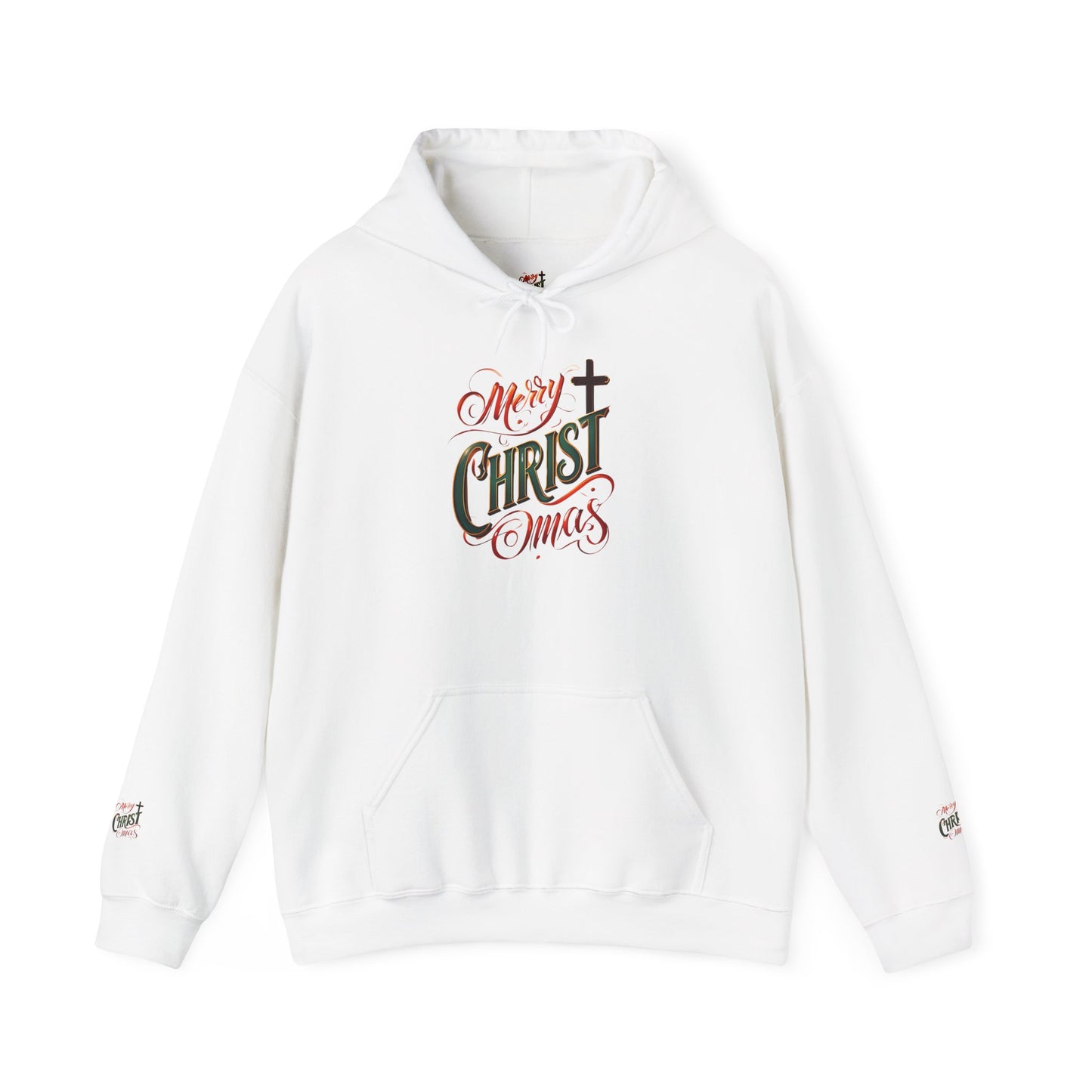 Merry Christmas Hoodie, Cozy Unisex Sweatshirt for Holiday Gatherings, Festive Gift Idea for Him/Her, Winter Apparel, Christmas Sweater