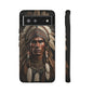 Native American Art Phone Case, Strong Culture Design, Unique Gift for Him or Her, Tough Cases, Customizable Protector, Tribal Style