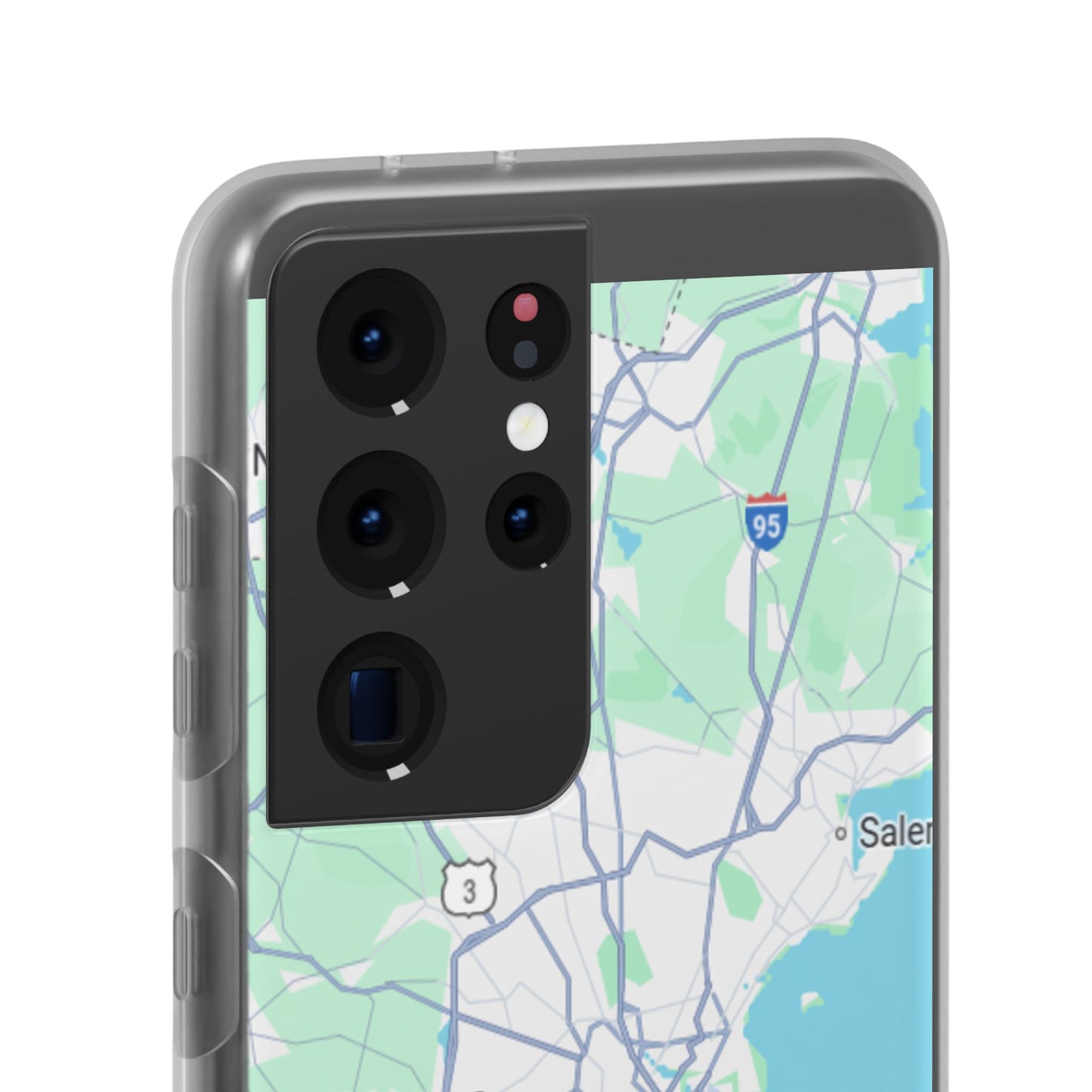 Boston Map Flexi Case for iPhone, Custom Location Phone Case, Unique Gift, Boston Heart Design, Travel Lover Accessory