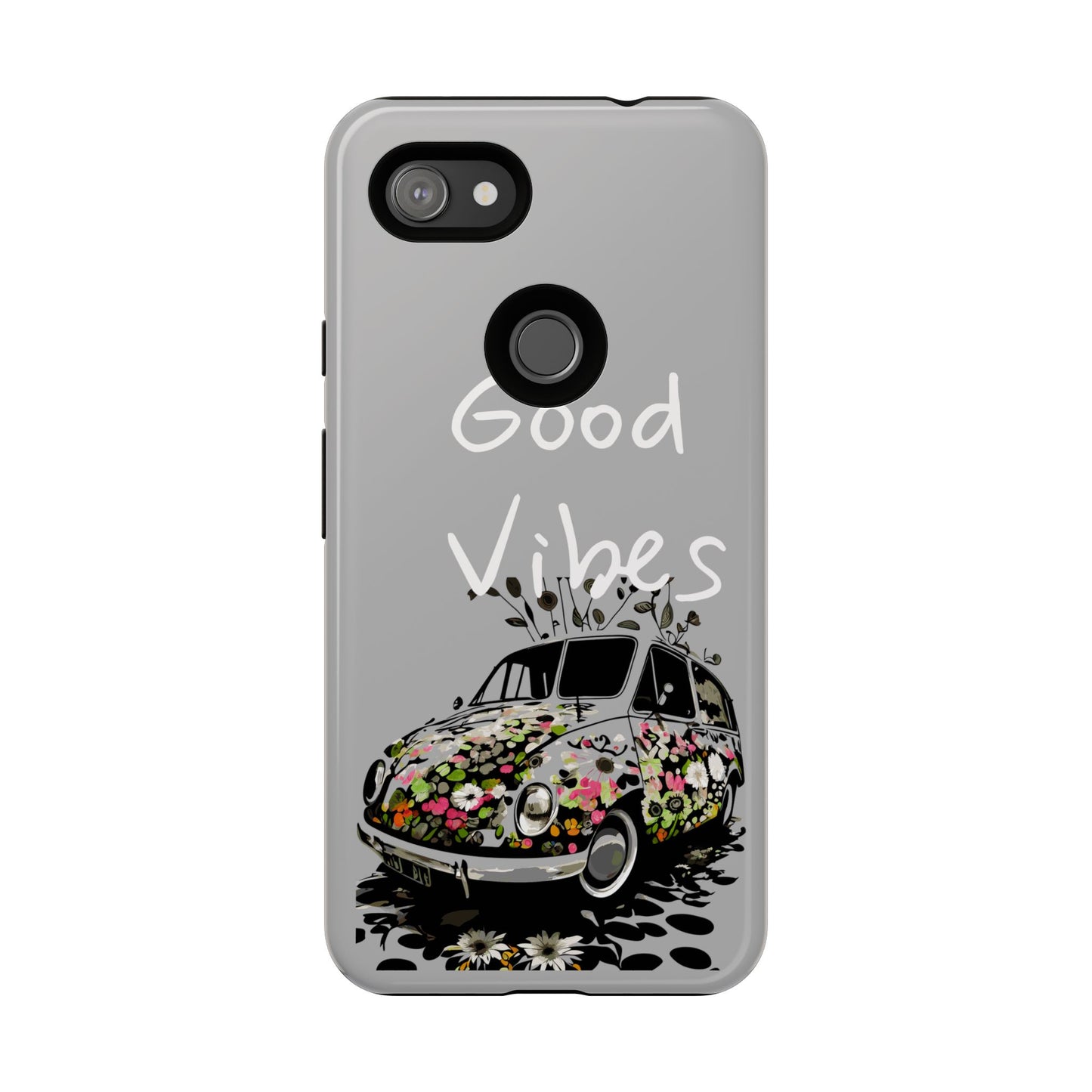 Floral Phone Case | Good Vibes, Phone Accessories, Gift for Her, Trendy Tech, Summer Vibes, Birthday Gift