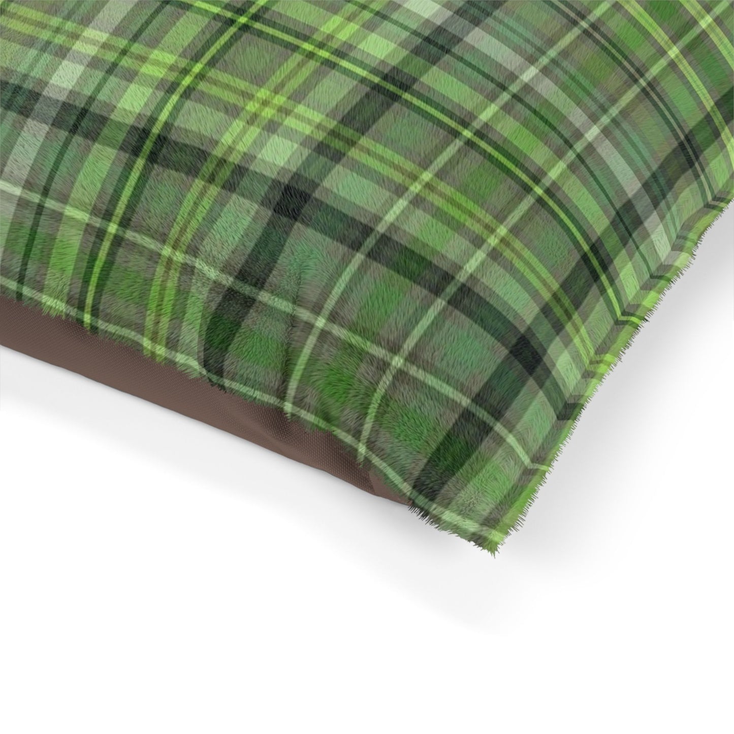 Plaid Pet Bed for Cozy Pets, Dog Bed, Cat Bed, Cute Animal Decor, Holiday Gift for Pet Lovers