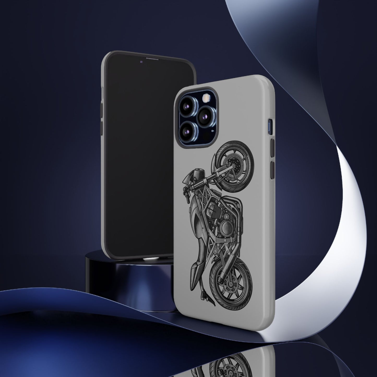 Motorcycle Phone Case - Tough Cases - Biker Gift, Motorcycle Lover, Custom Phone Cover, Unique Biker Accessory