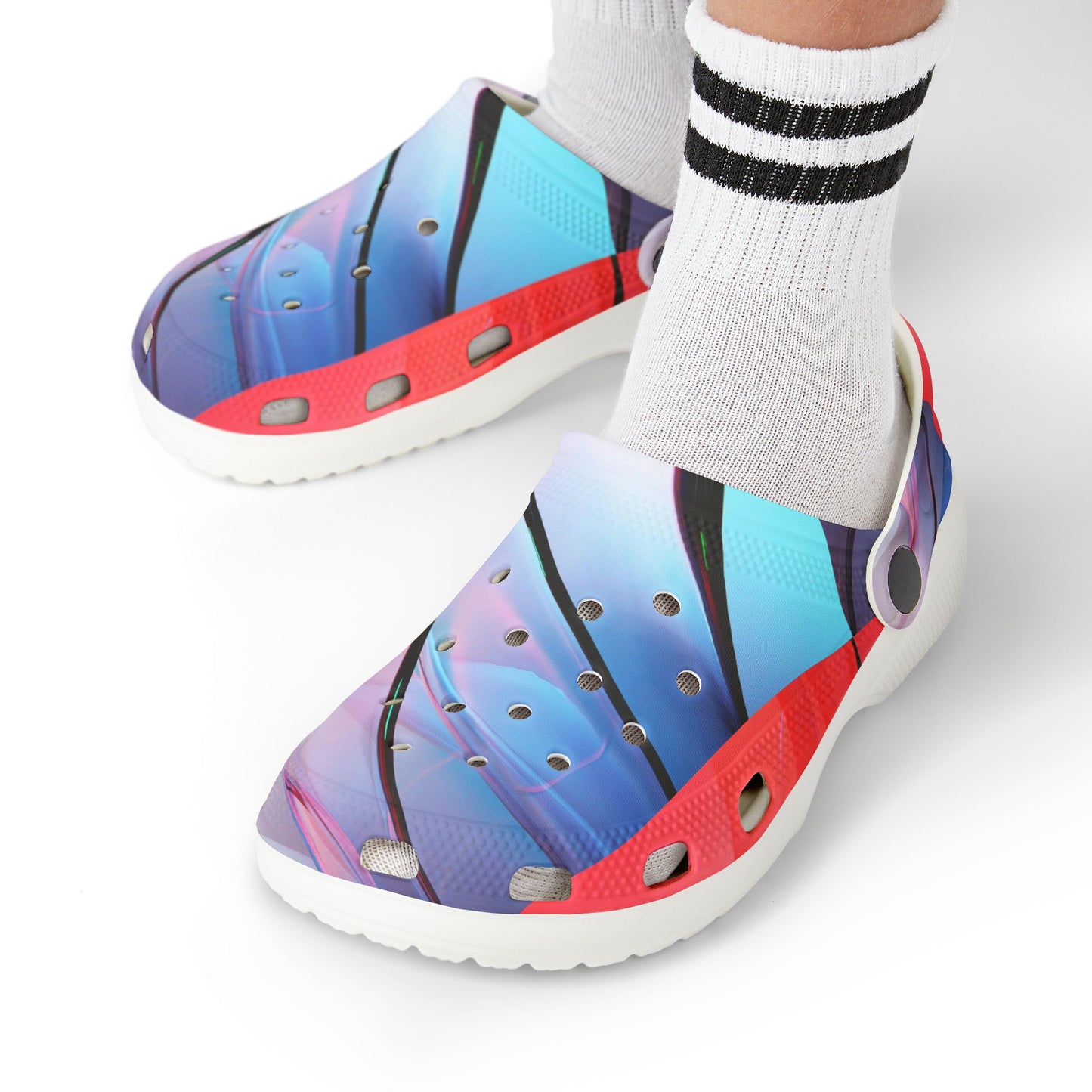 Vibrant Kids' EVA Clogs - Fun Outdoor Footwear for Playtime, Beach Days, Summer Adventures, Easy to Clean, Colorful Kids' Shoes