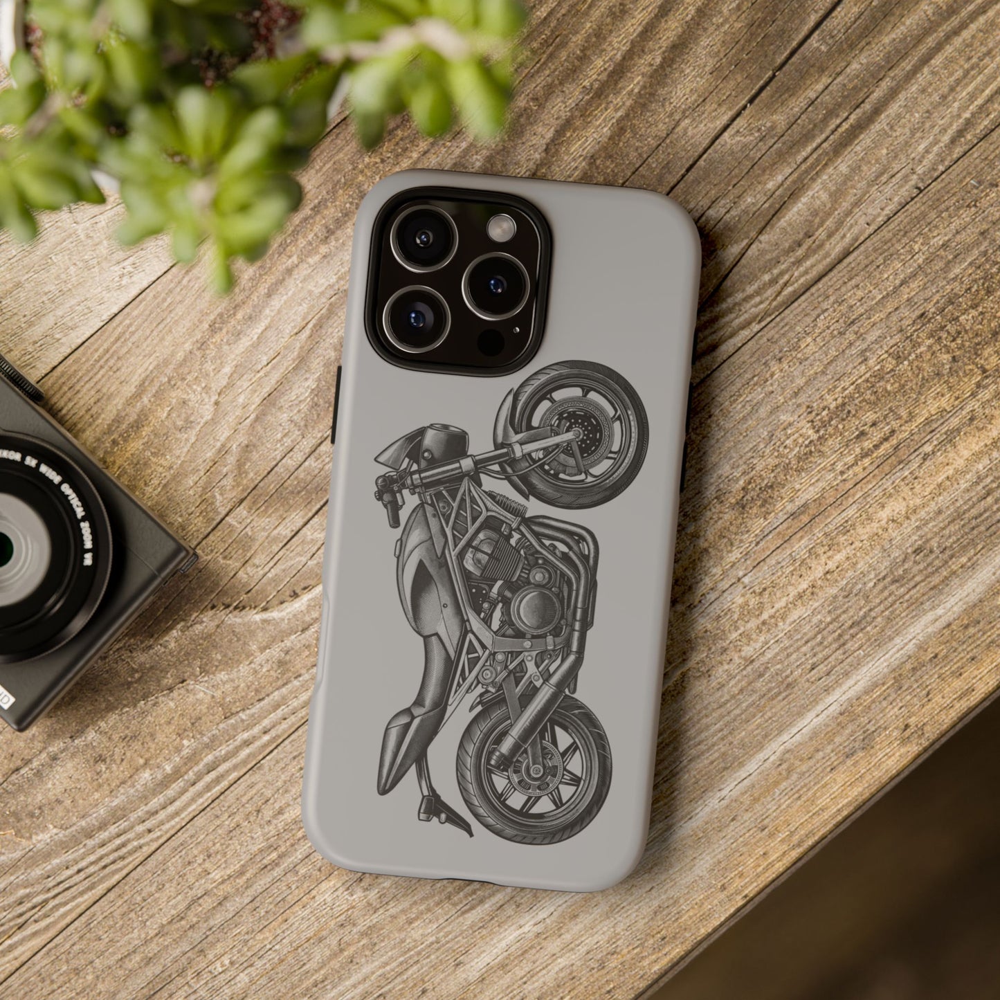 Motorcycle Phone Case - Tough Cases - Biker Gift, Motorcycle Lover, Custom Phone Cover, Unique Biker Accessory