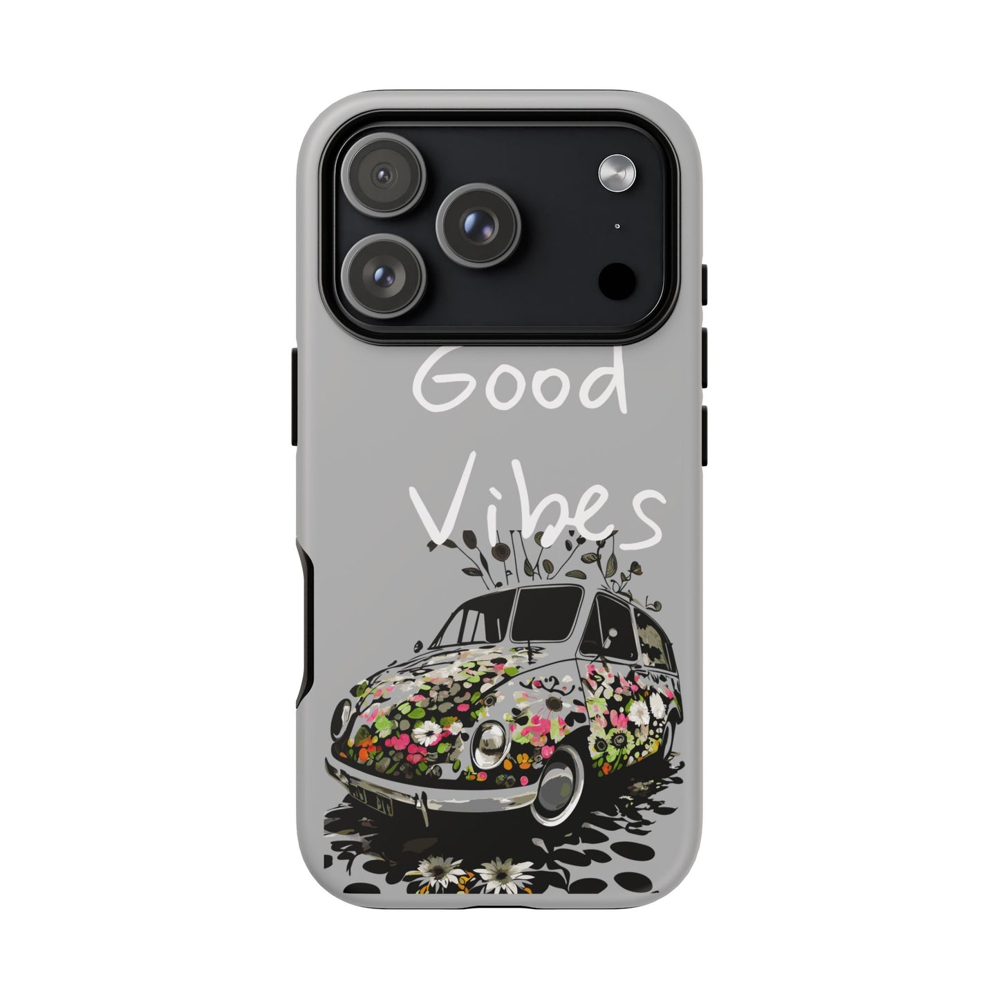 Floral Phone Case | Good Vibes, Phone Accessories, Gift for Her, Trendy Tech, Summer Vibes, Birthday Gift