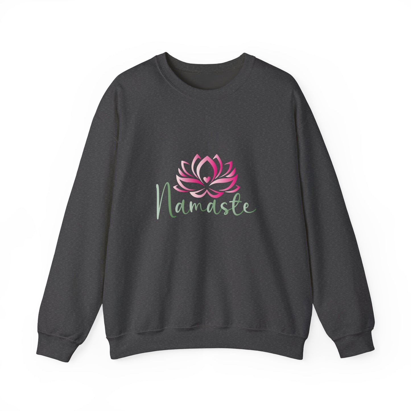 Namaste Lotus Sweatshirt — Cozy Yoga Crewneck for Meditation & Mindfulness