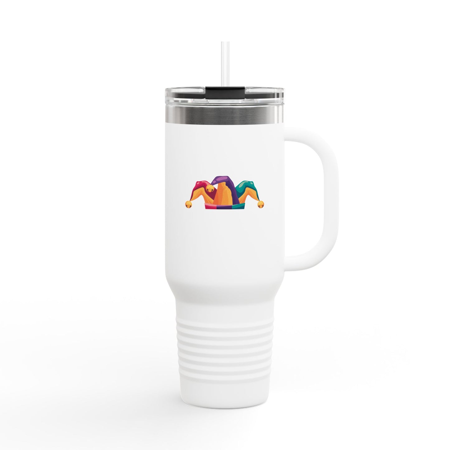 Colorful Insulated Travel Mug, Perfect for Road Trips, Camping, Parties, Gifting, or Everyday Use - 40oz Humor Design