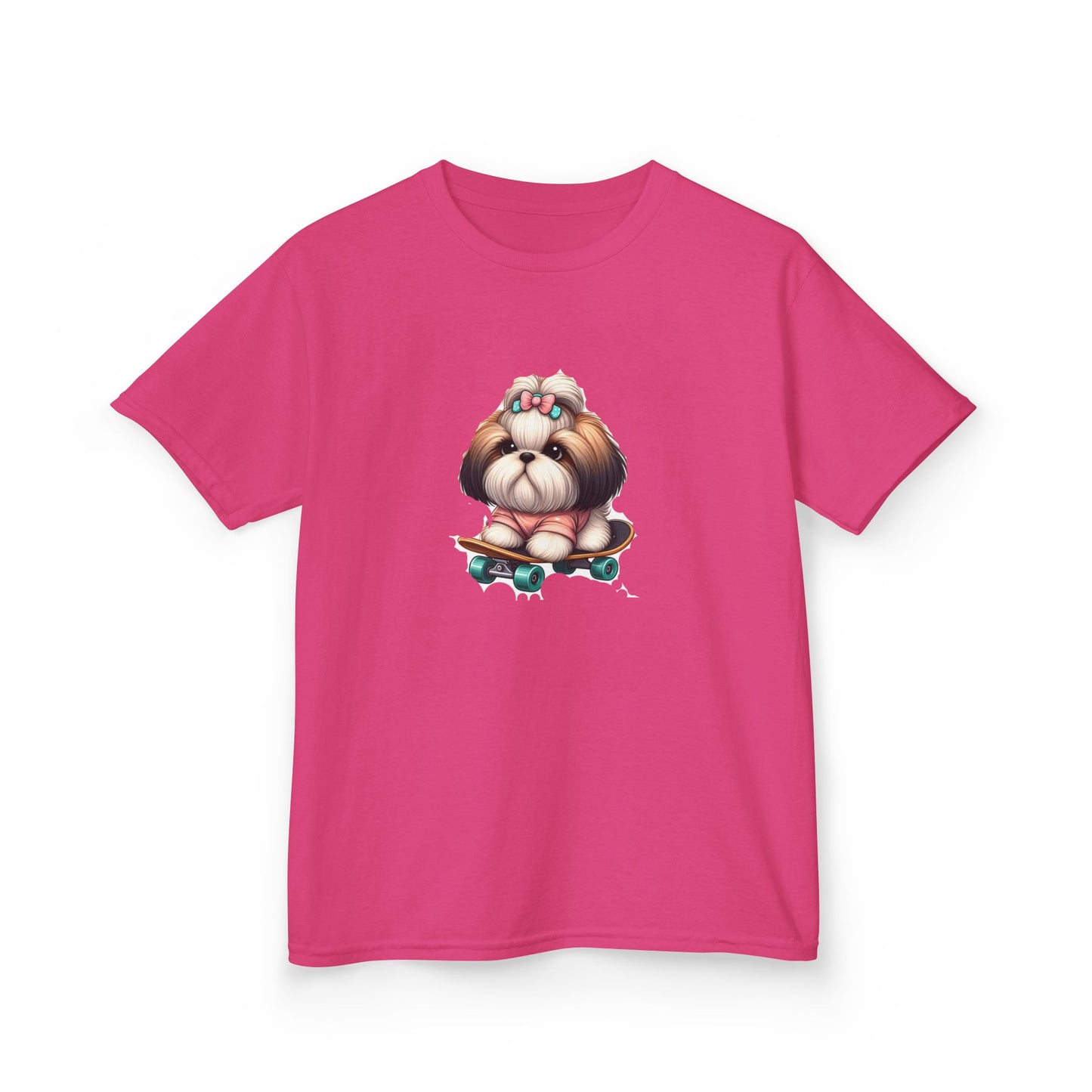 Kids Heavy CottonTee - skateboard