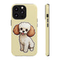 Cute Dog Phone Case, Pet Lover Gift, Custom Phone Cover, Cartoon Dog Case, Durable Phone Accessory