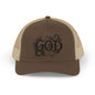 Divine Faith Snapback Trucker Cap - Spiritual Fashion, God Theme hat, Outdoor Style, Gift for Believers, Casual Wear