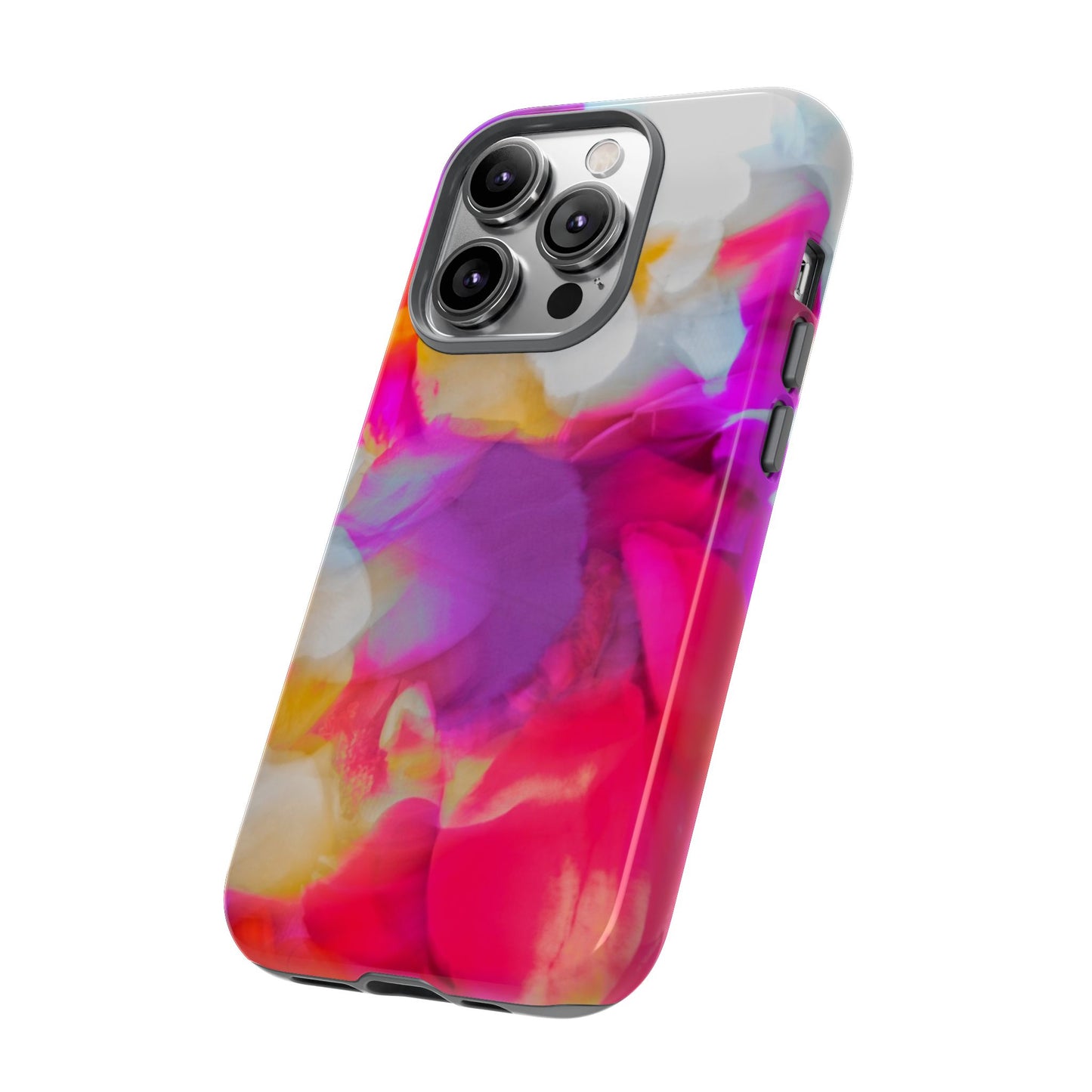 Floral Phone Case: Stylish Art for Your Device, Tough Cases, Gift for Her, Flower Print, Trendy Accessories, Phone Protection
