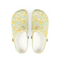 Floral Sunflower Clogs — Lightweight EVA Garden Shoes