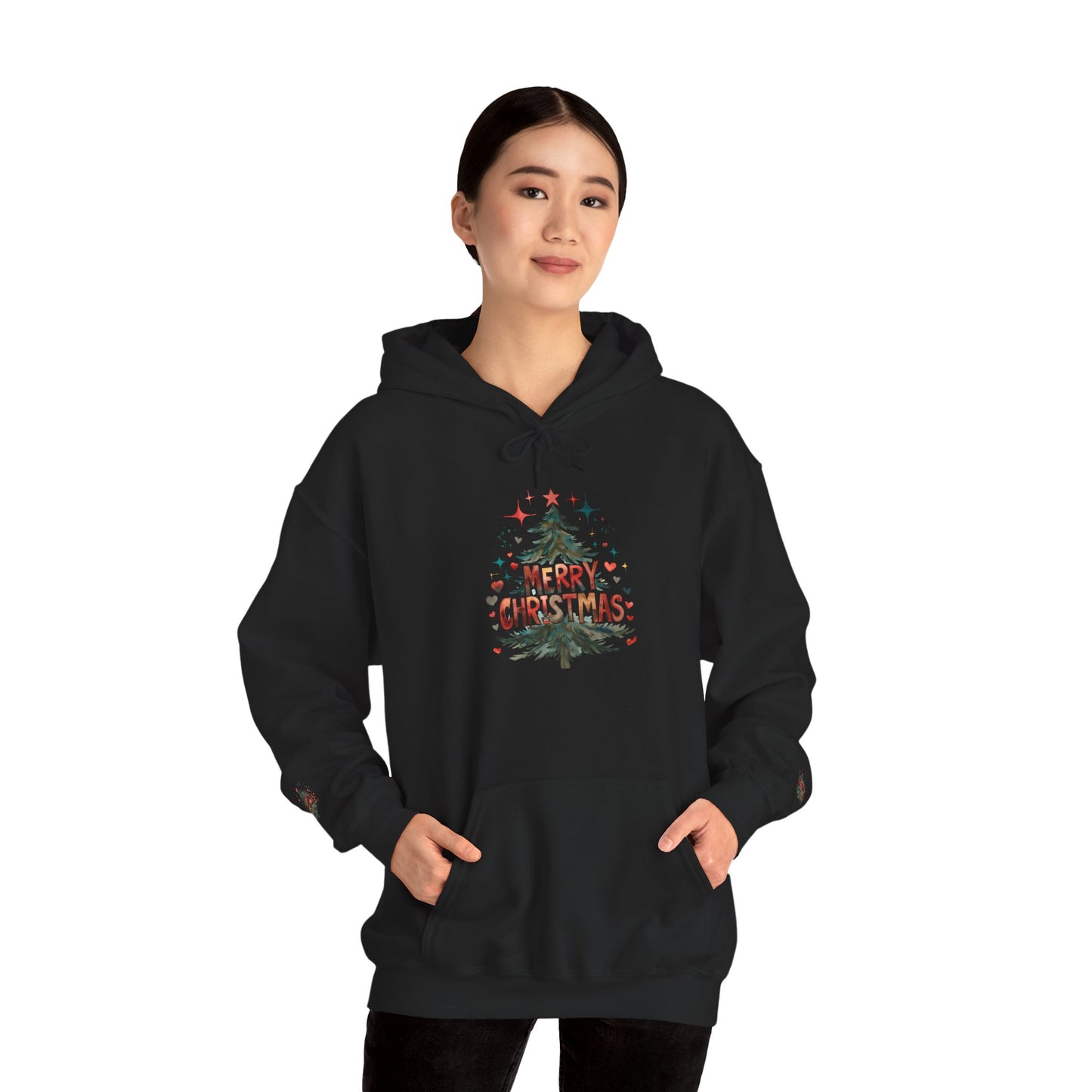Unisex Heavy Blend™ Hooded Sweatshirt - Merry Christmas