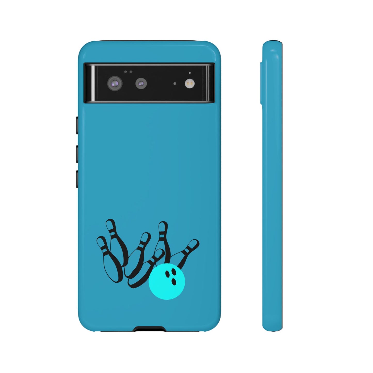 Bowling Phone Case, Tough Cases for Bowling Enthusiasts, Fun Gift for Bowlers, Unique Phone Accessory, Sports Themed Cases