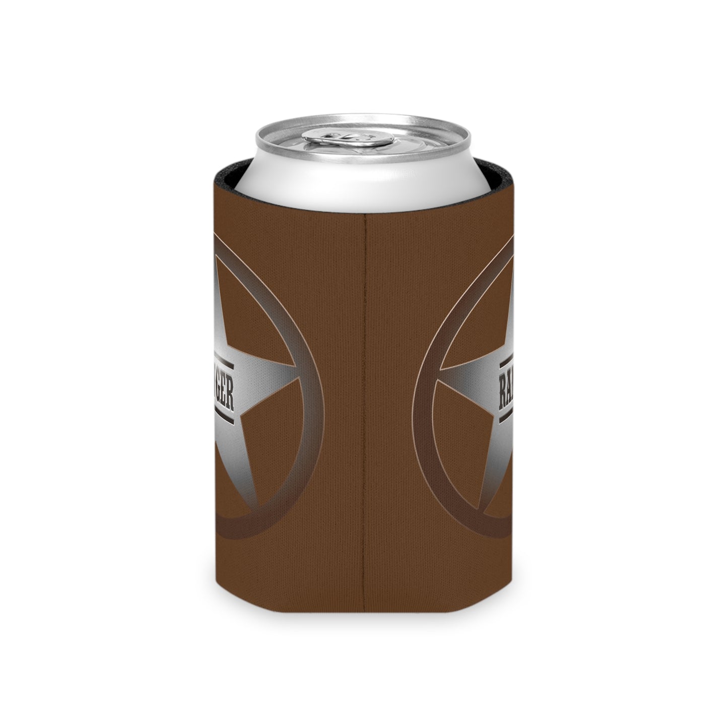 Rustic Ranger Can Cooler – Vintage Style Drink Holder, Perfect for Parties, BBQs, Camping, and Outdoor Adventures