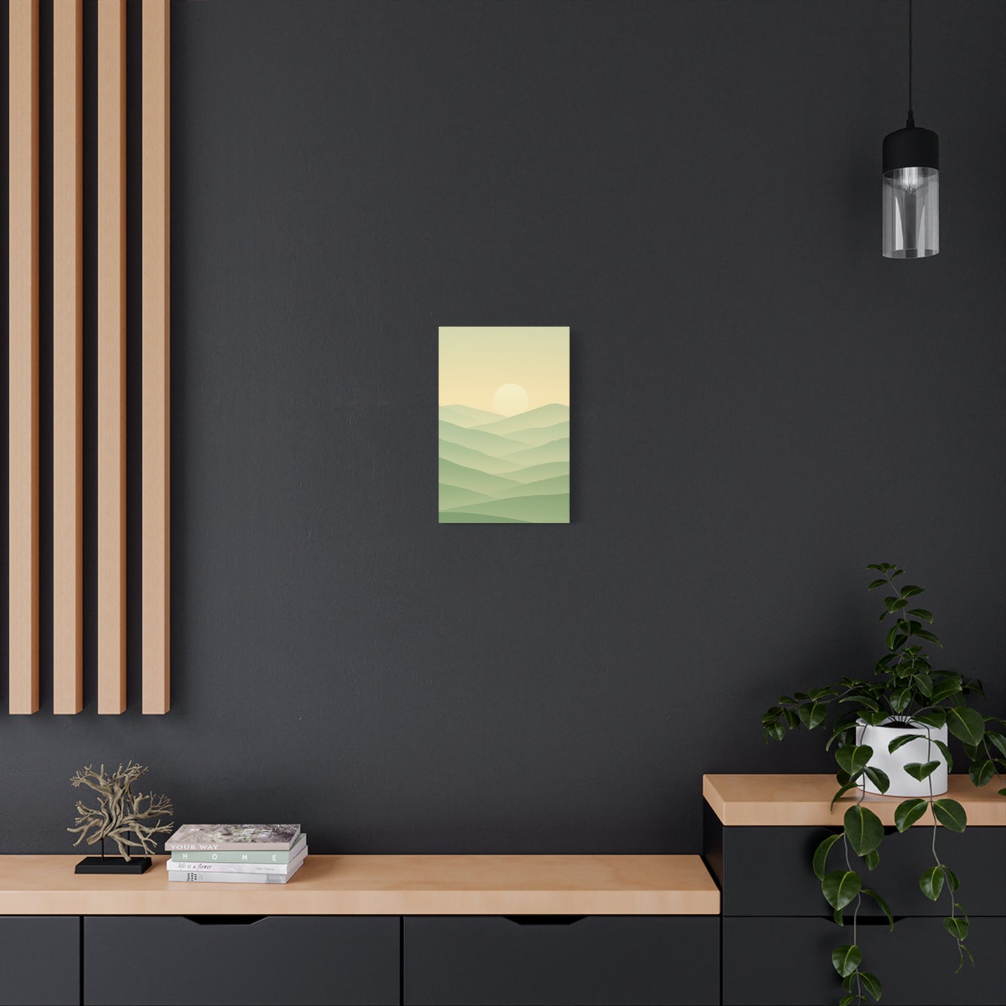 Matte Canvas, Stretched, 1.25" Sunset or Sunrise