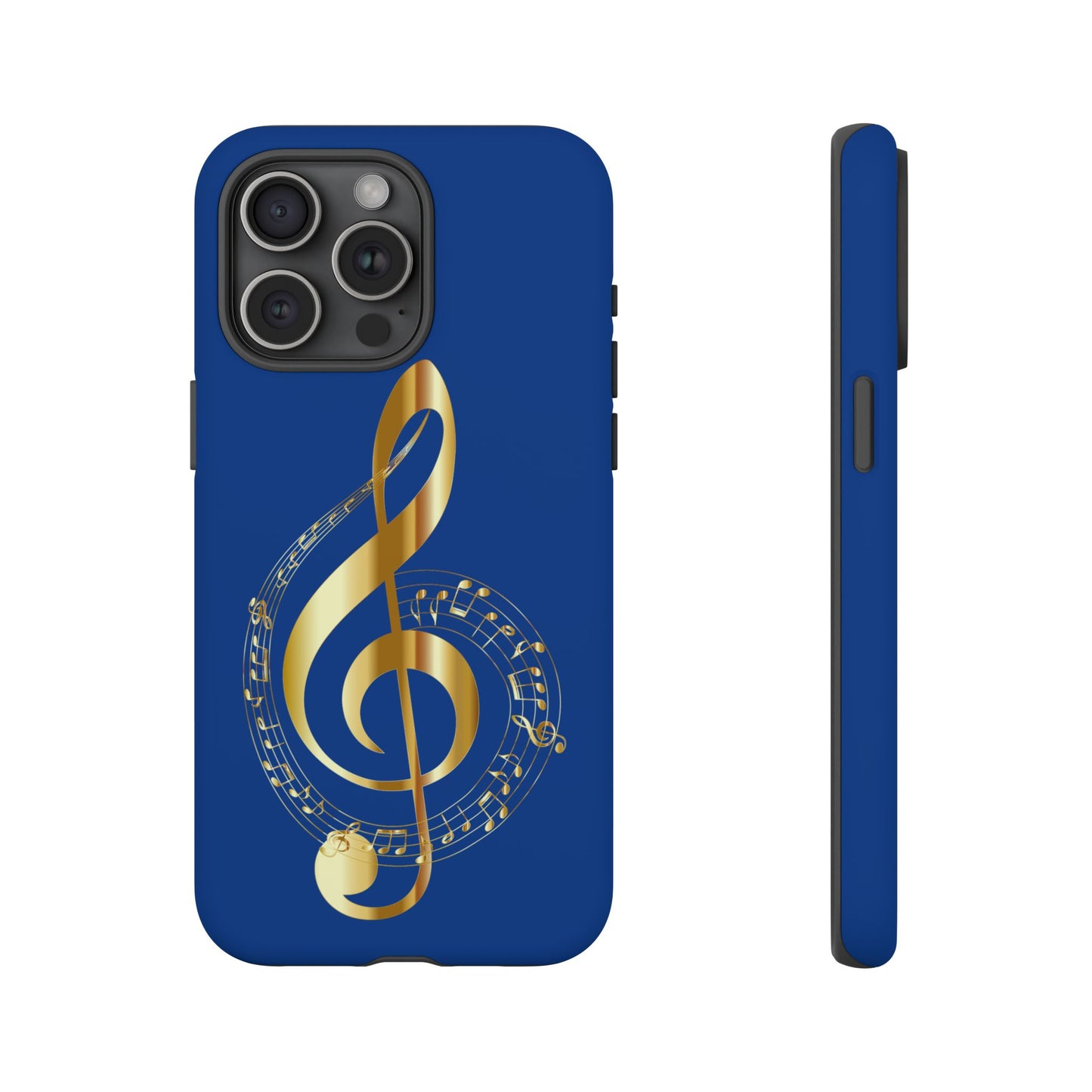 Tough Cases Blue and Gold Musical Note