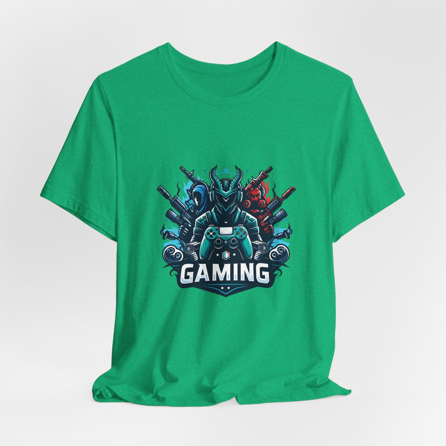 Gaming Controller Emblem Tee — Esports Gamer Graphic T-Shirt