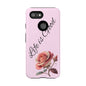 Roses & Positivity Phone Case - Floral Design, Life is Good, Tough Cases for Everyday Wear, Gift for Friends, Mother's Day, Spring [...]