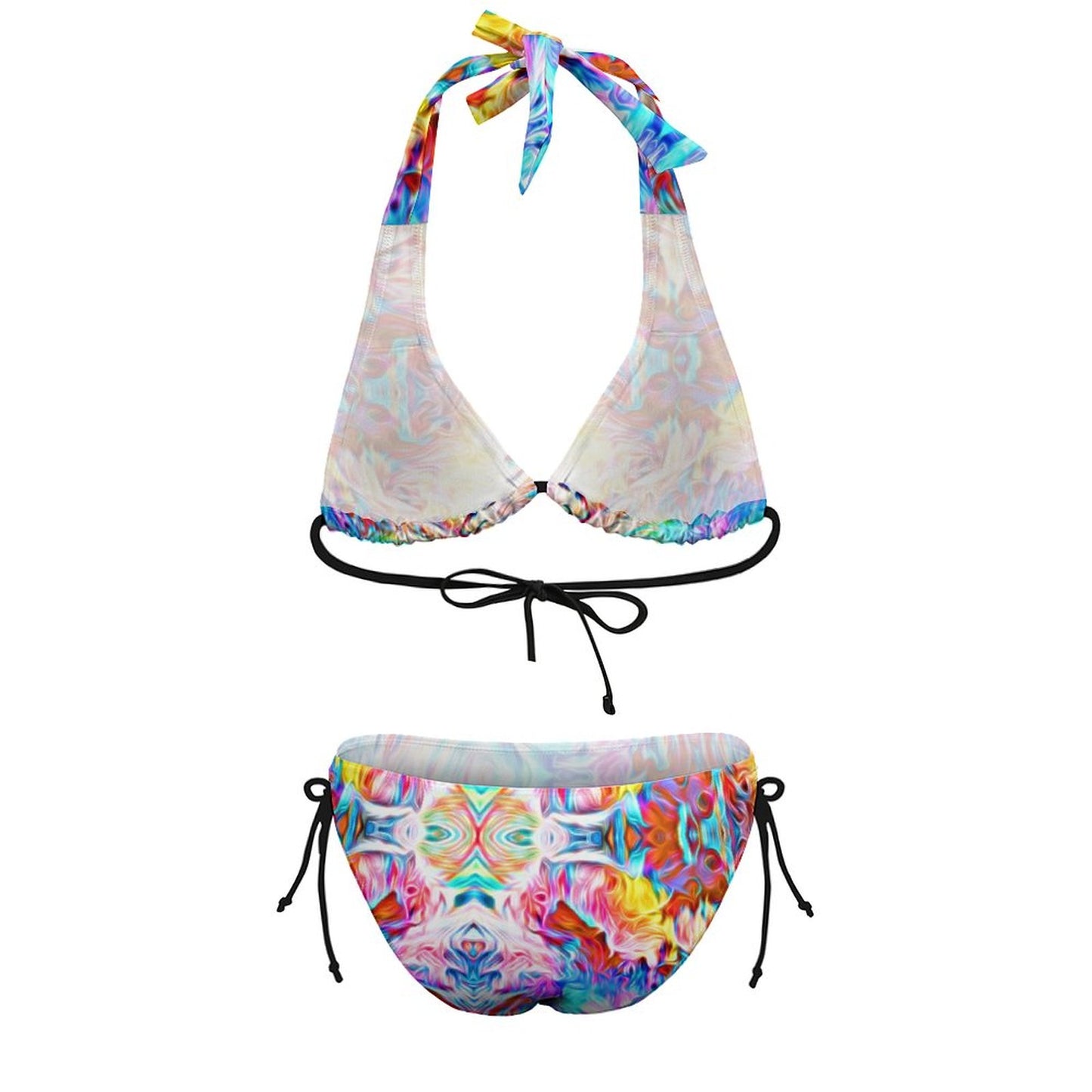 Two Piece Halter Swimsuit