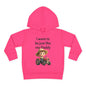 Adorable Toddler Fleece Hoodie - "I want to be just like my Daddy" - Kids Gift, Baby Shower, Birthday, Farm Theme
