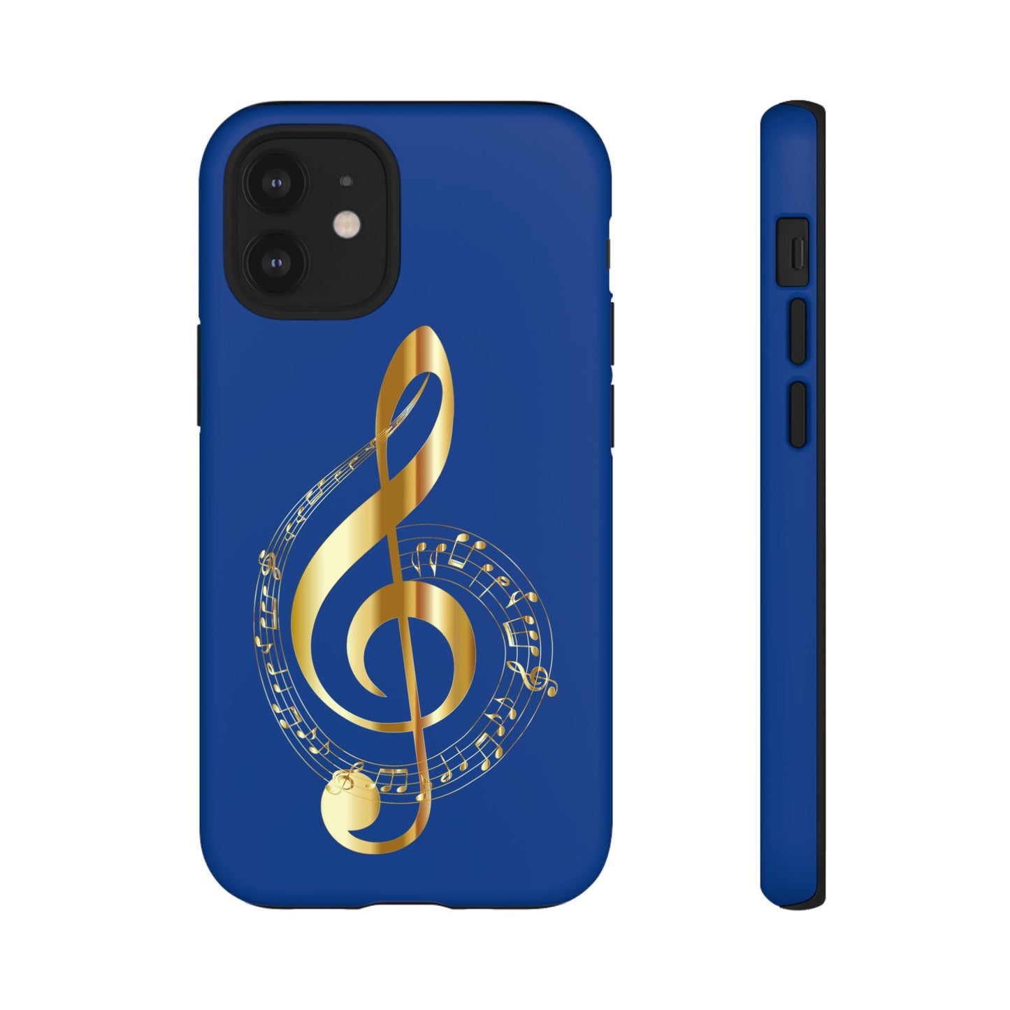 Tough Cases Blue and Gold Musical Note
