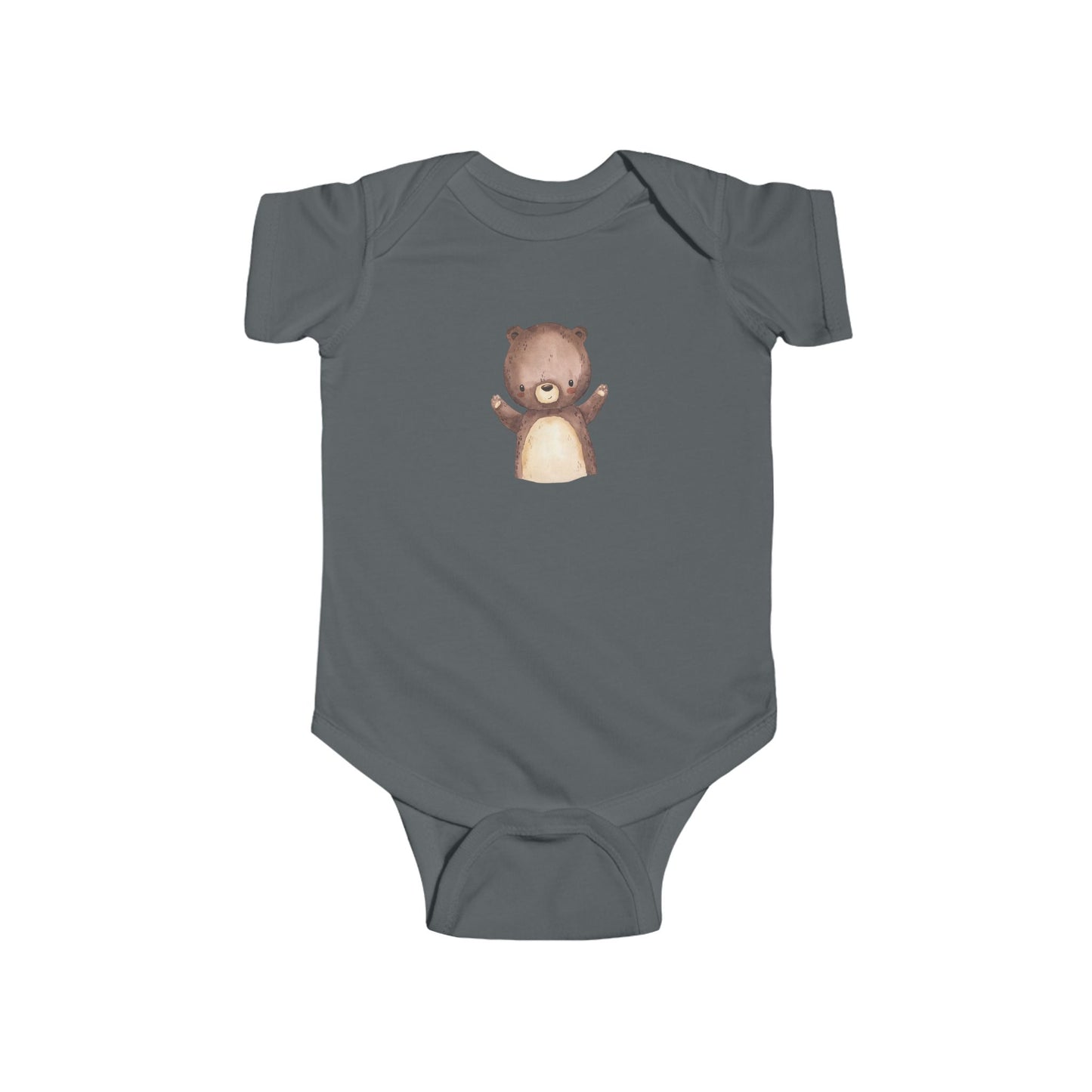 Cute Bear Infant Bodysuit, Baby Shower Gift, Newborn Outfit, Animal Lovers, Cute Baby Clothes, Infant Onesie