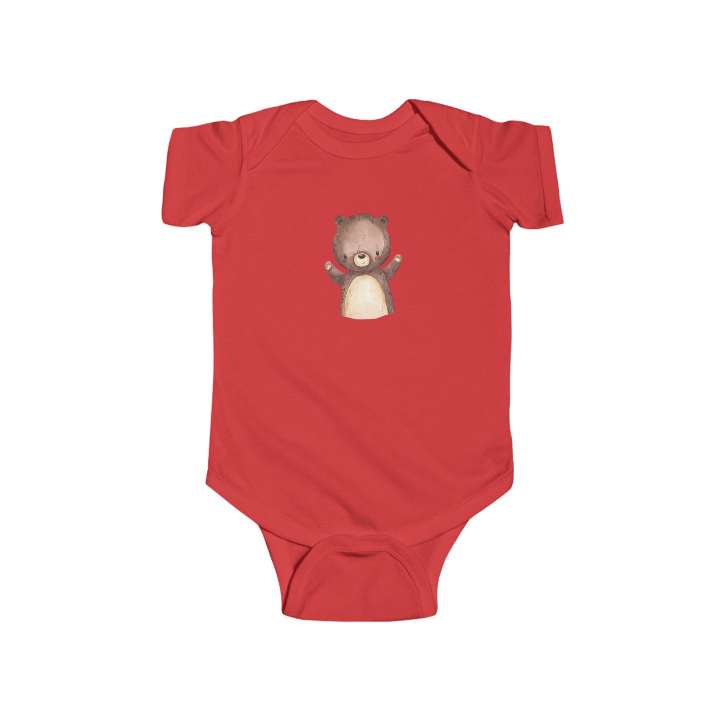 Cute Bear Infant Bodysuit, Baby Shower Gift, Newborn Outfit, Animal Lovers, Cute Baby Clothes, Infant Onesie