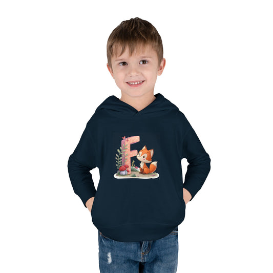 Cute Toddler Fox Hoodie, Fleece Pullover for Kids, Perfect Gift for Birthdays, Baby Showers, or Everyday Wear