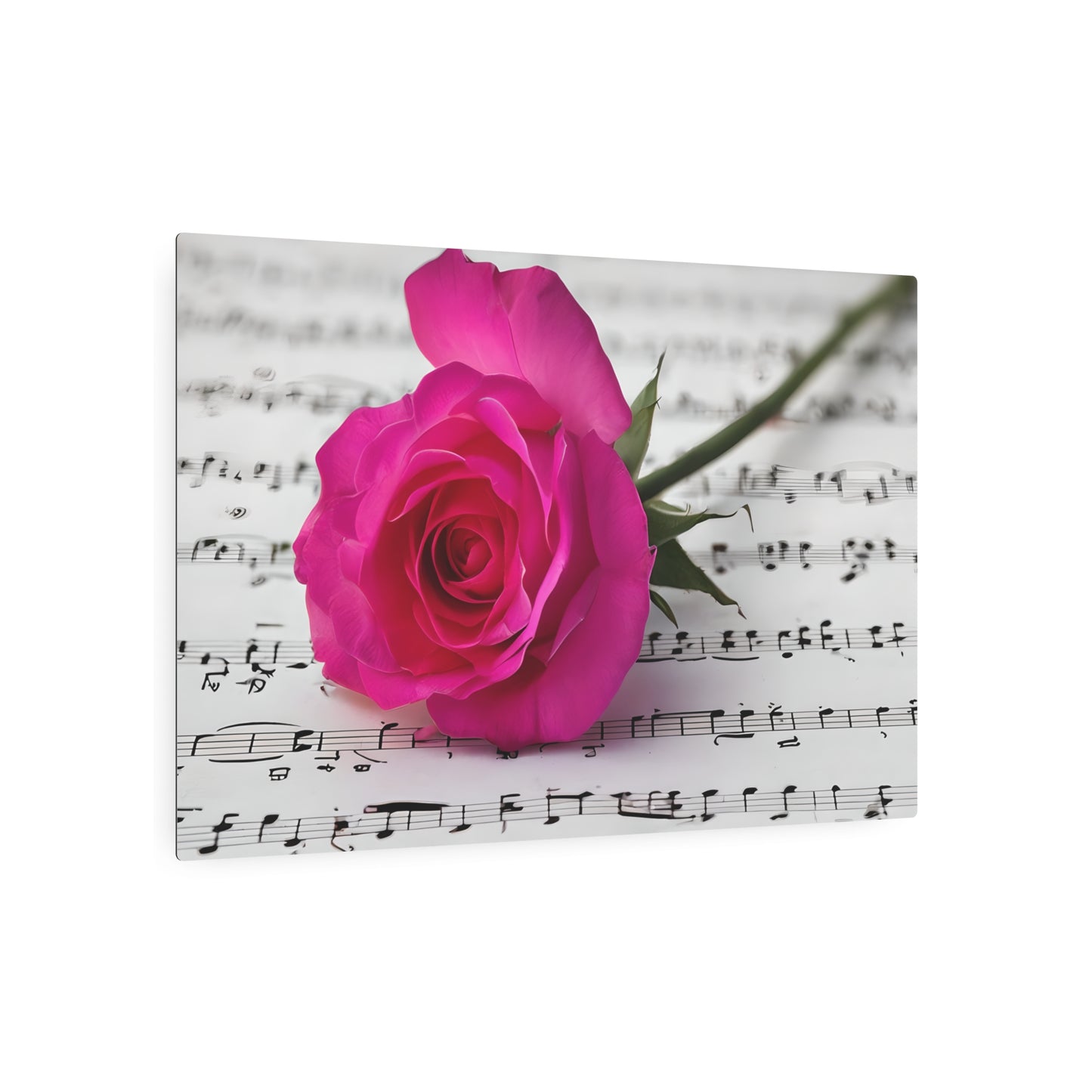 Elegant Floral Metal Art Sign - Pink Rose on Sheet Music Wall Décor, Perfect Gift for Music Lovers, Home Decor, Mother’s Day, Wedding, [...]