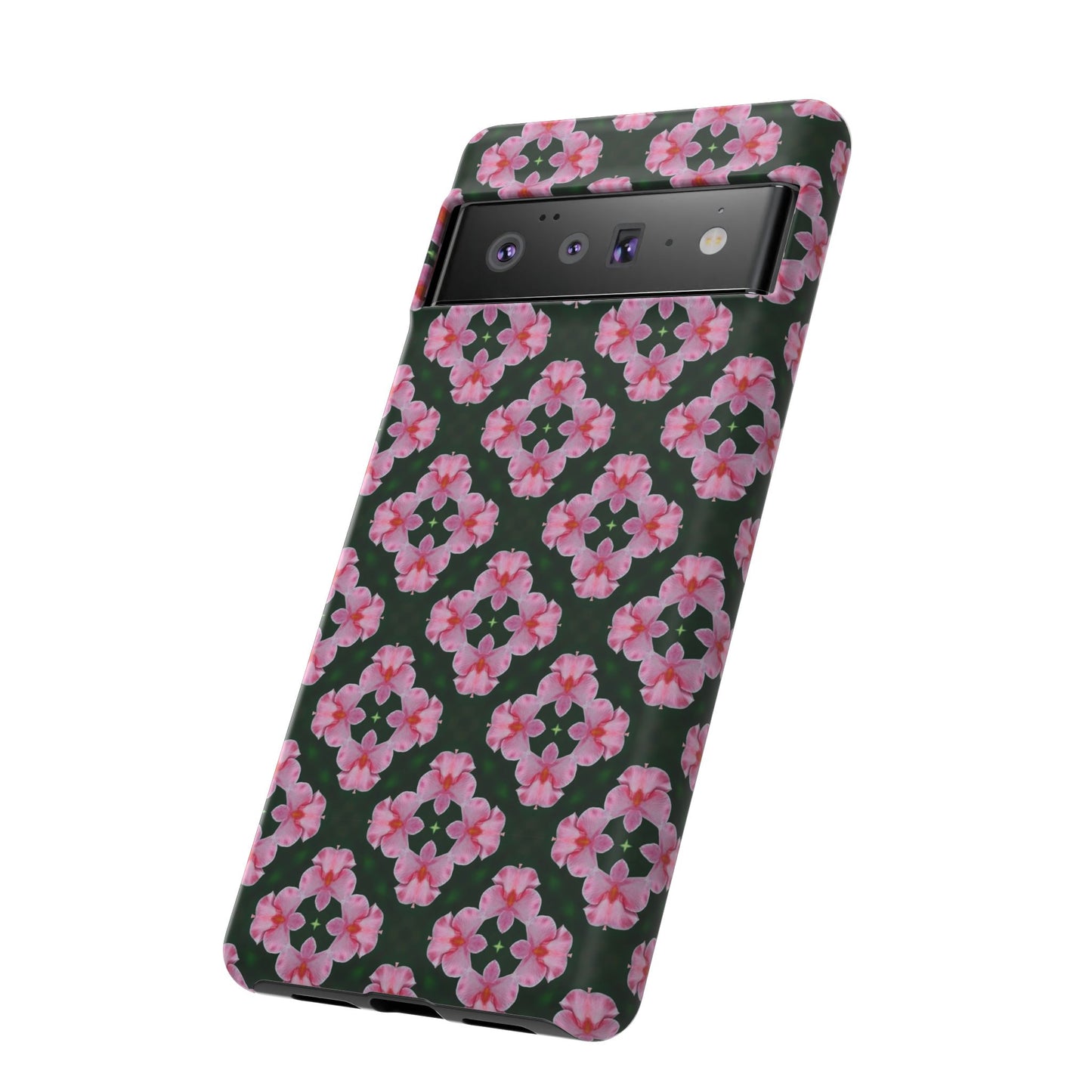 Tough Cases - Floral Phone Case, Stylish Protective Cover for Women, Gift Idea for Birthdays, Unique Floral Design, Trendy Tech Accessory