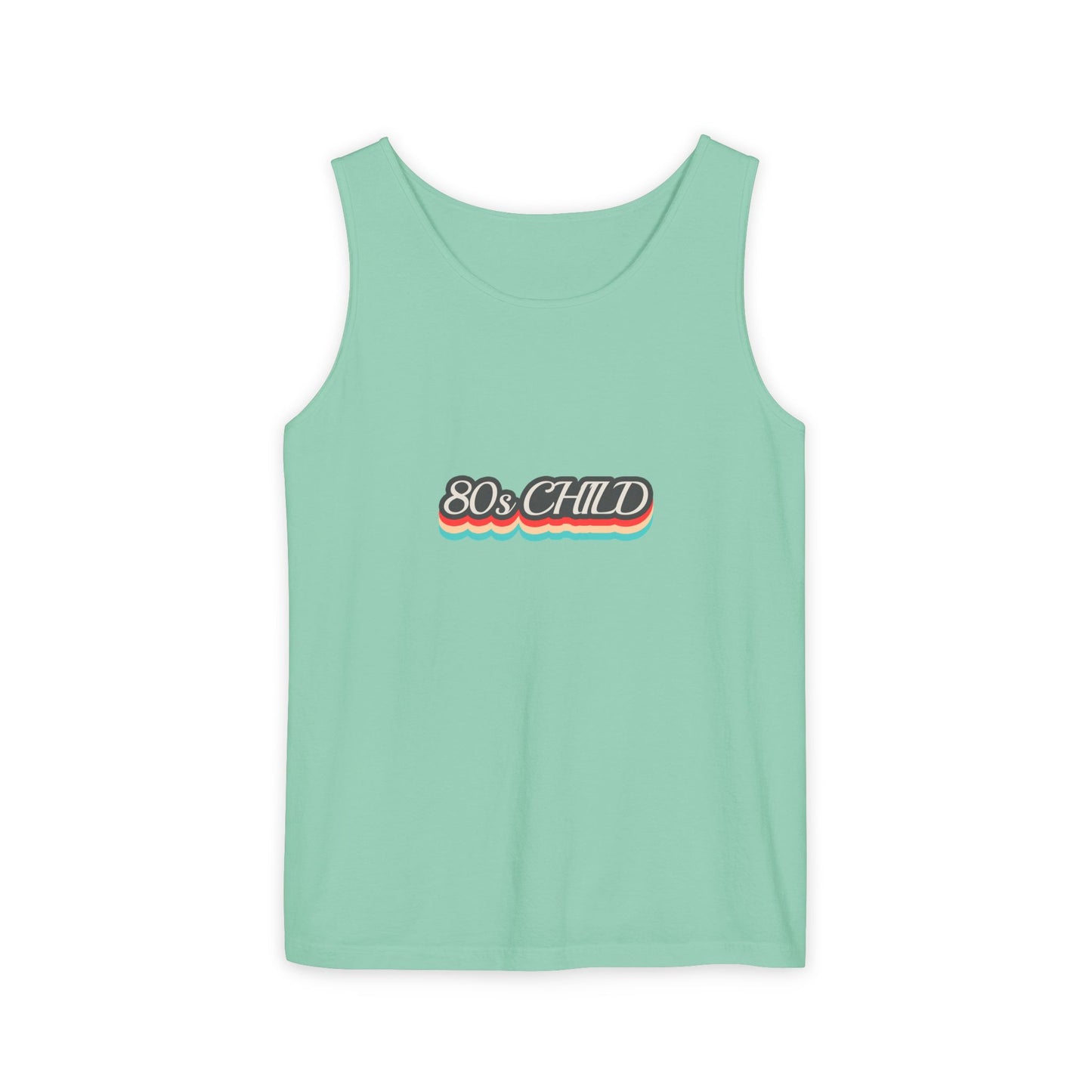 80s Child Unisex Tank Top | Retro Summer Wear, Vintage Style Shirt, Gift for 80s Lovers, Bohemian Fashion, Nostalgic Apparel