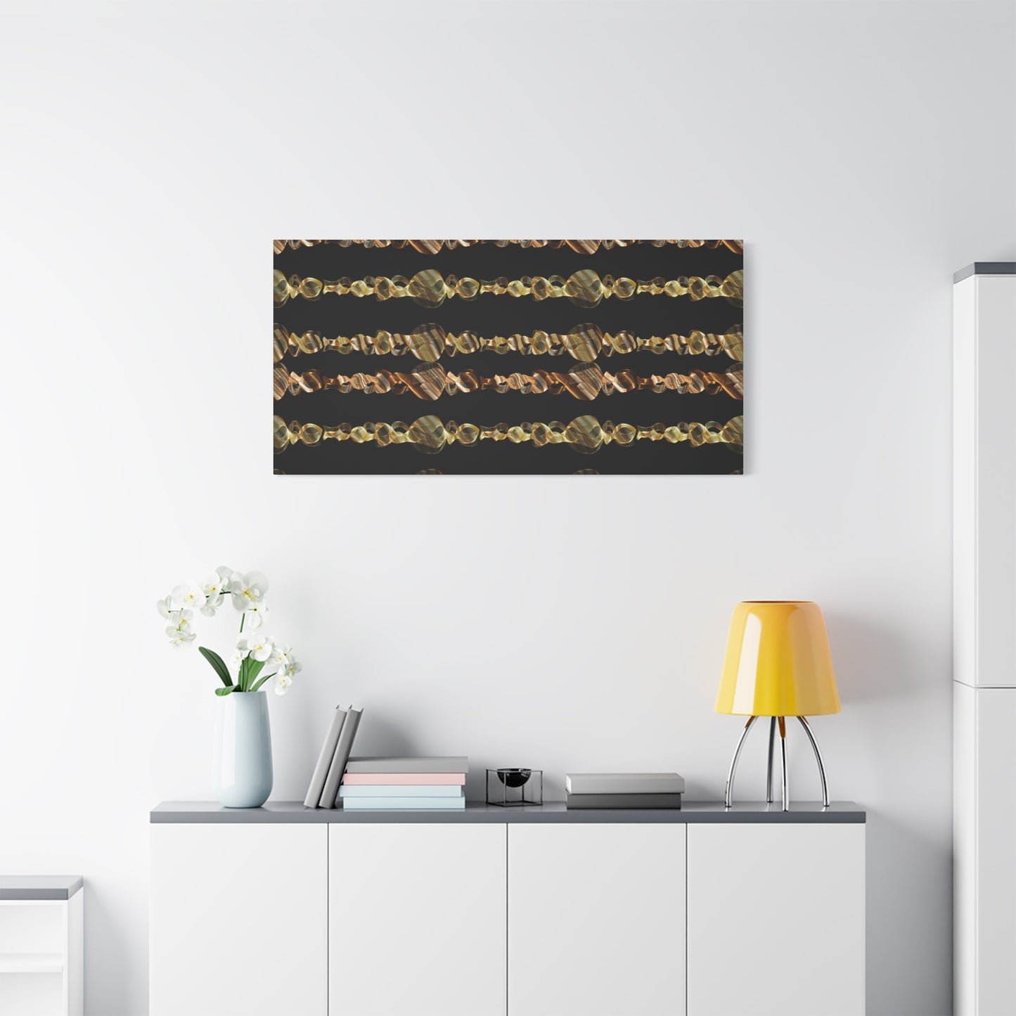 Artistic Canvas Gold and Black