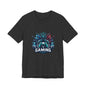 Gaming Controller Emblem Tee — Esports Gamer Graphic T-Shirt