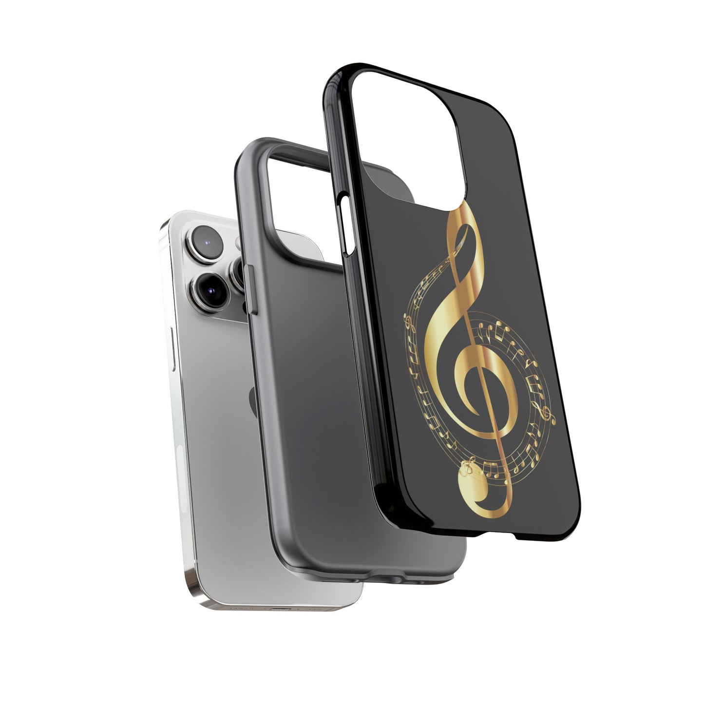Tough Cases black gold musical Note