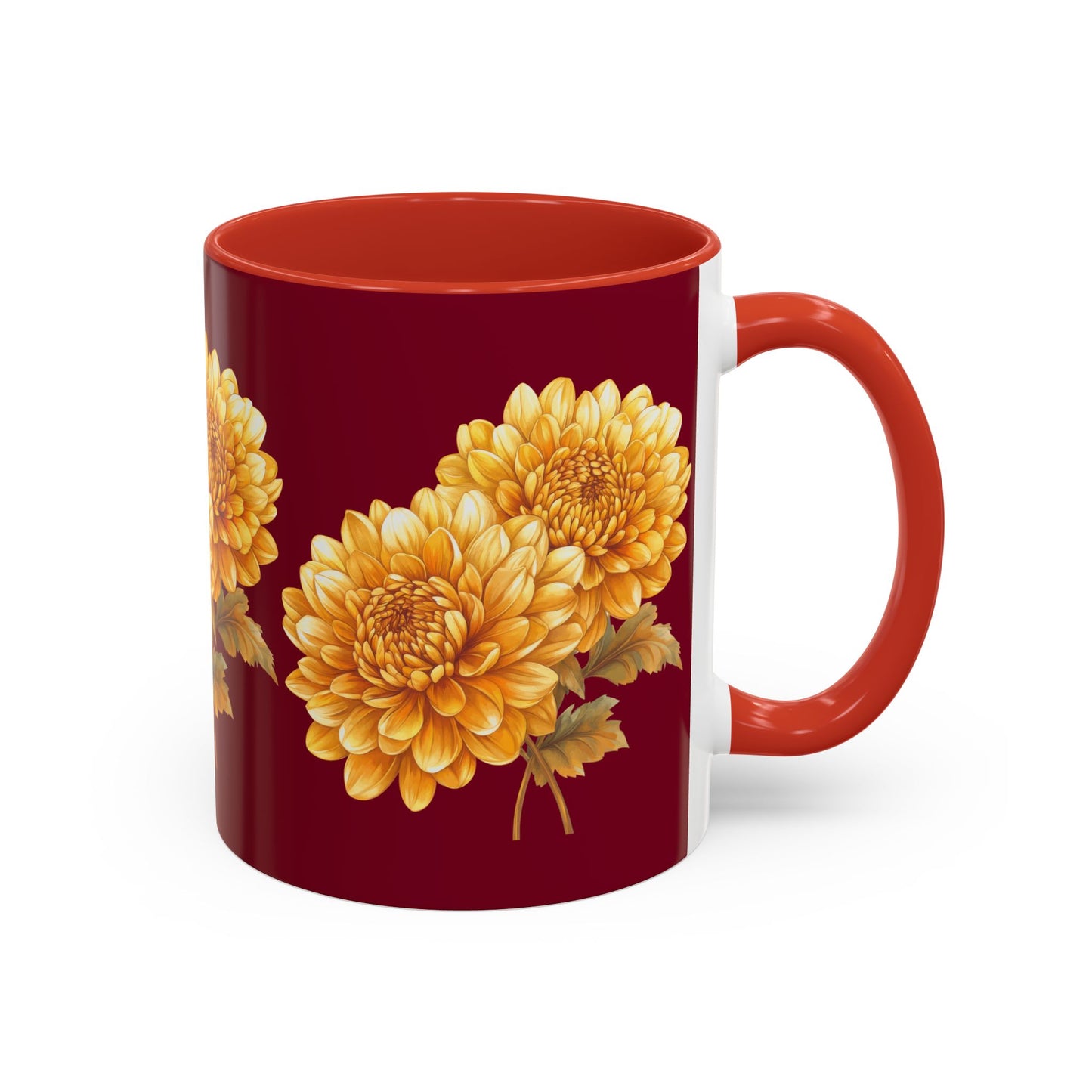 Beautiful Floral Accent Coffee Mug | Perfect Gift for Flower Lovers, Home Decor, Cozy Vibes, Mother’s Day, and Birthdays