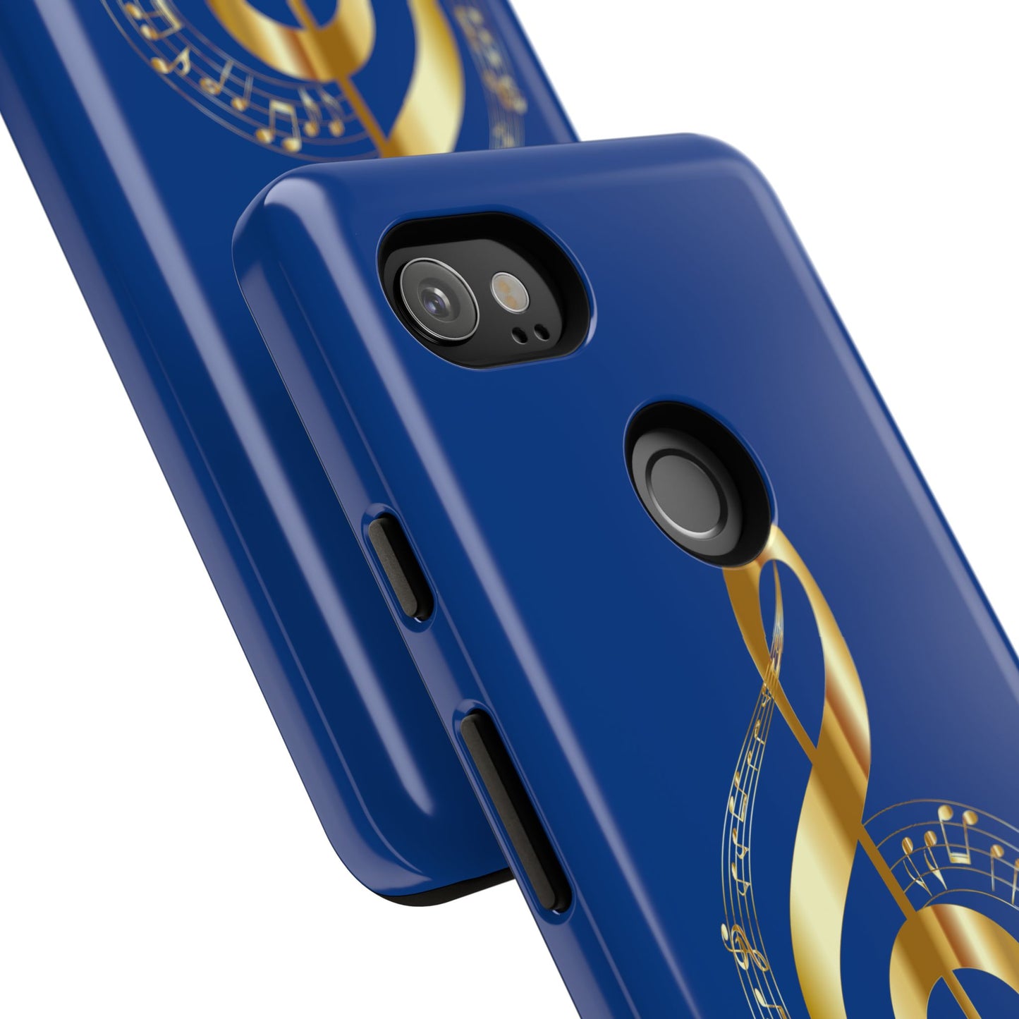Tough Cases Blue and Gold Musical Note