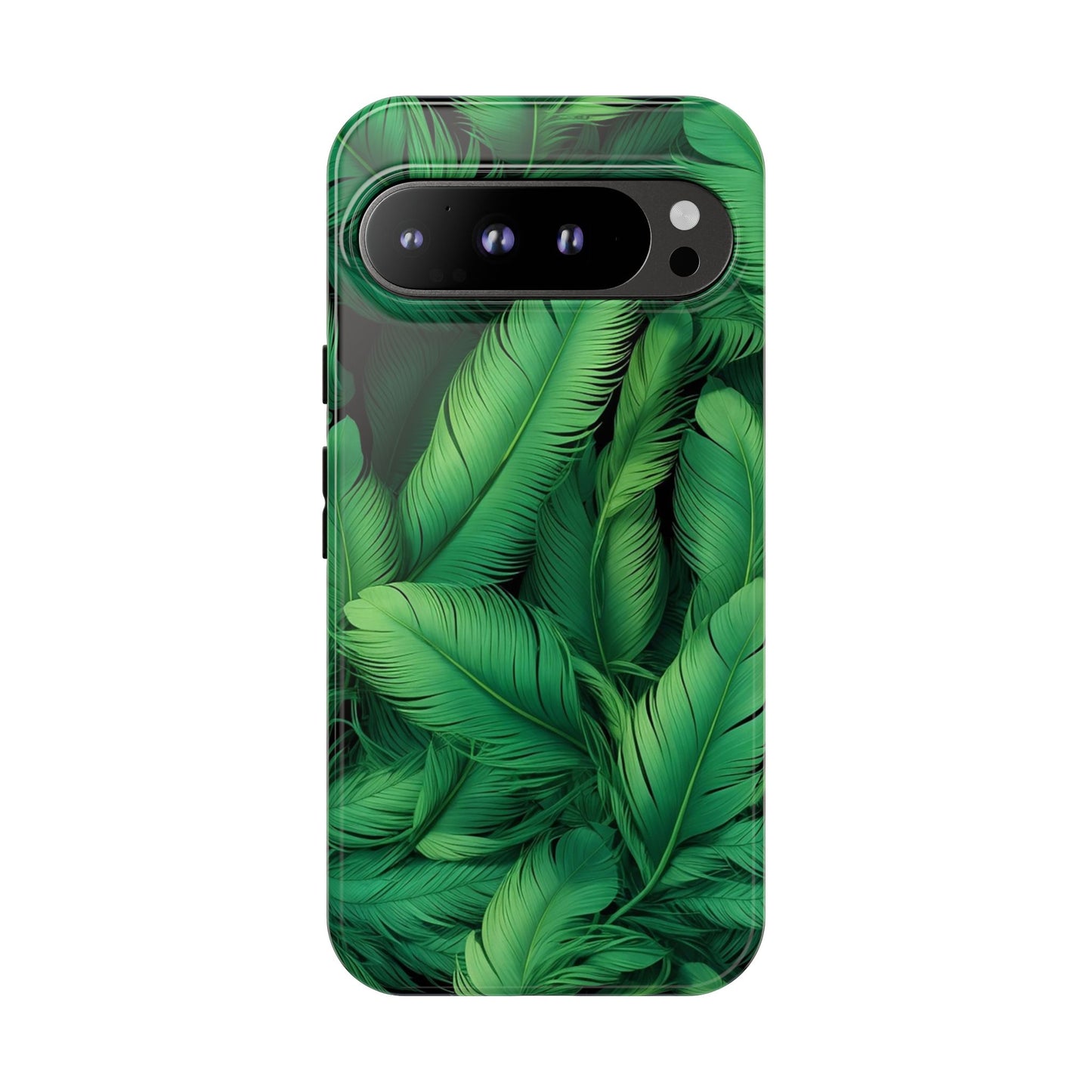 Tough Cases - Tropical Leaf Phone Case, Nature-inspired, Phone Accessory, Gift for Her, Jungle Theme, Eco-Friendly