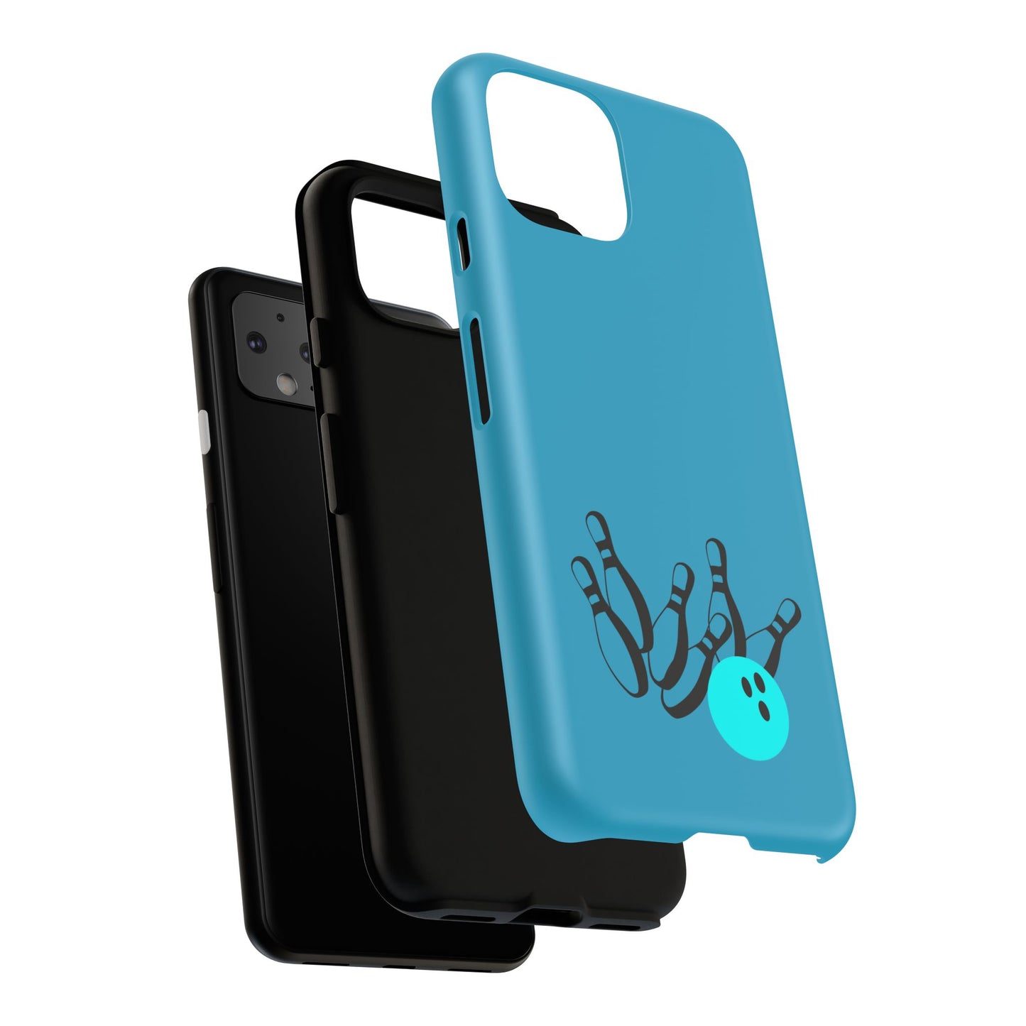 Bowling Phone Case, Tough Cases for Bowling Enthusiasts, Fun Gift for Bowlers, Unique Phone Accessory, Sports Themed Cases