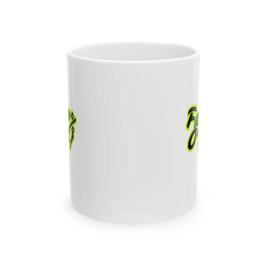 Vibrant Ceramic Mug, Colorful Cup for Coffee, Tea, Gift for Friends, Kitchen