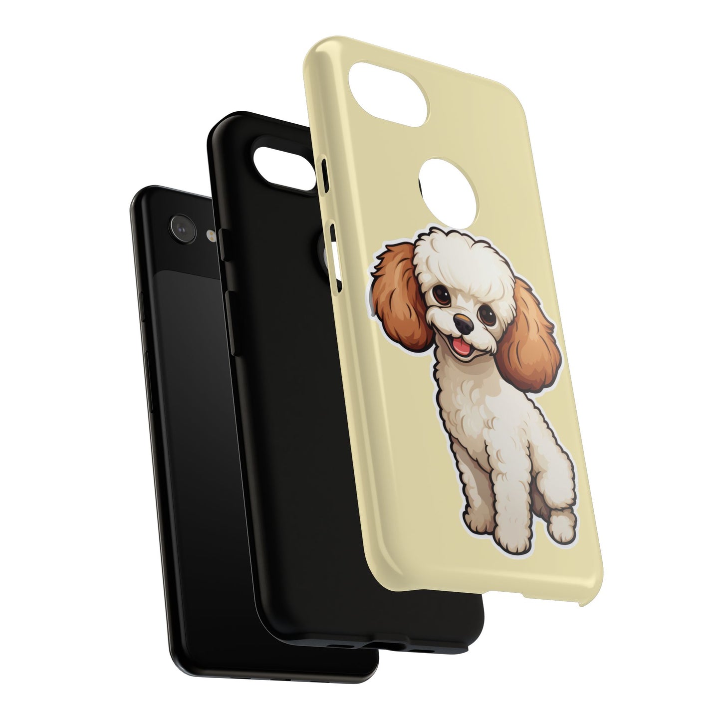 Cute Dog Phone Case, Pet Lover Gift, Custom Phone Cover, Cartoon Dog Case, Durable Phone Accessory