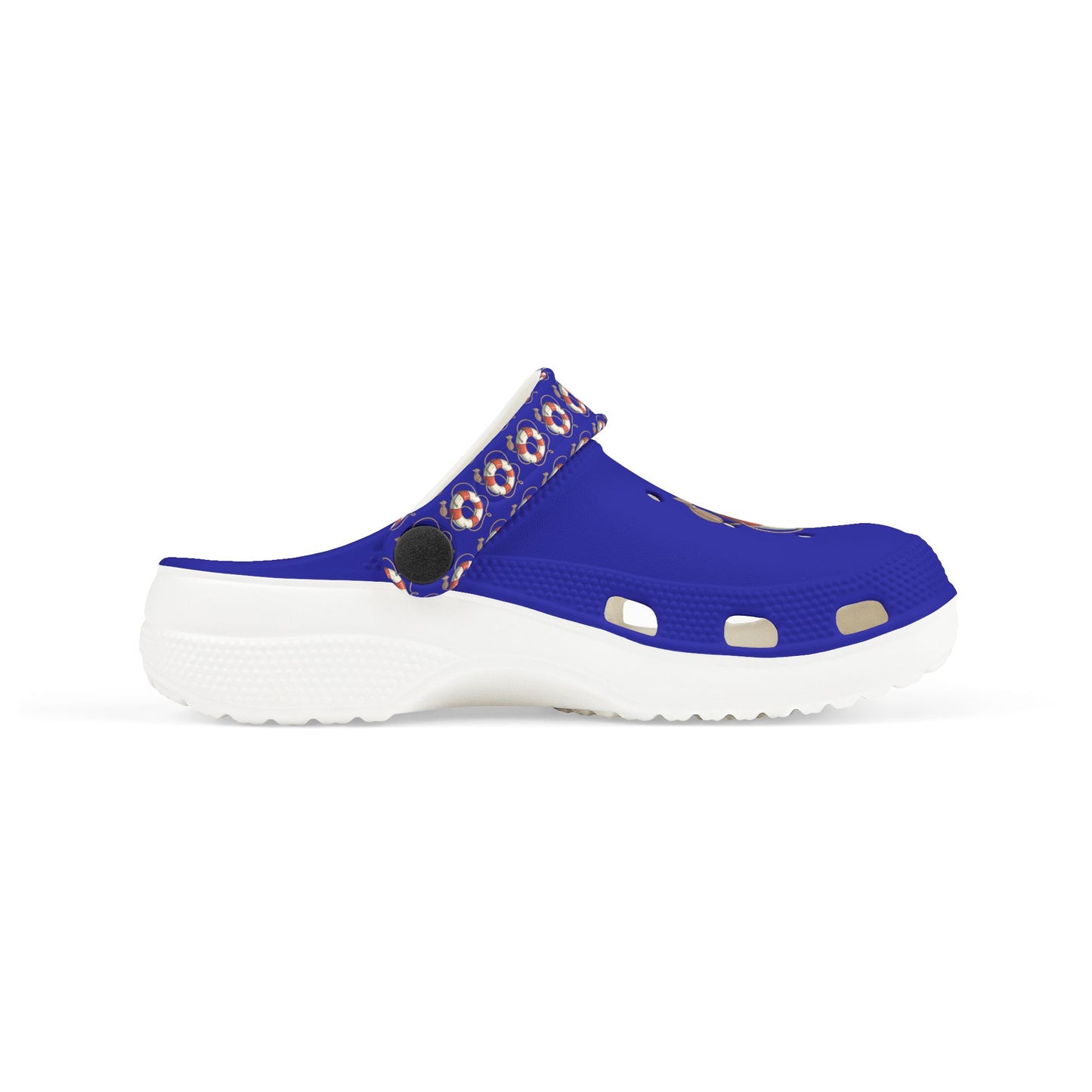 Nautical-Themed Kid's EVA Foam Clogs, Fun Summer Footwear, Waterproof Kids Shoes, Beach & Pool Accessory, Adorable Kids Footwear